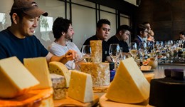 Cheese showcase in Hong Kong 